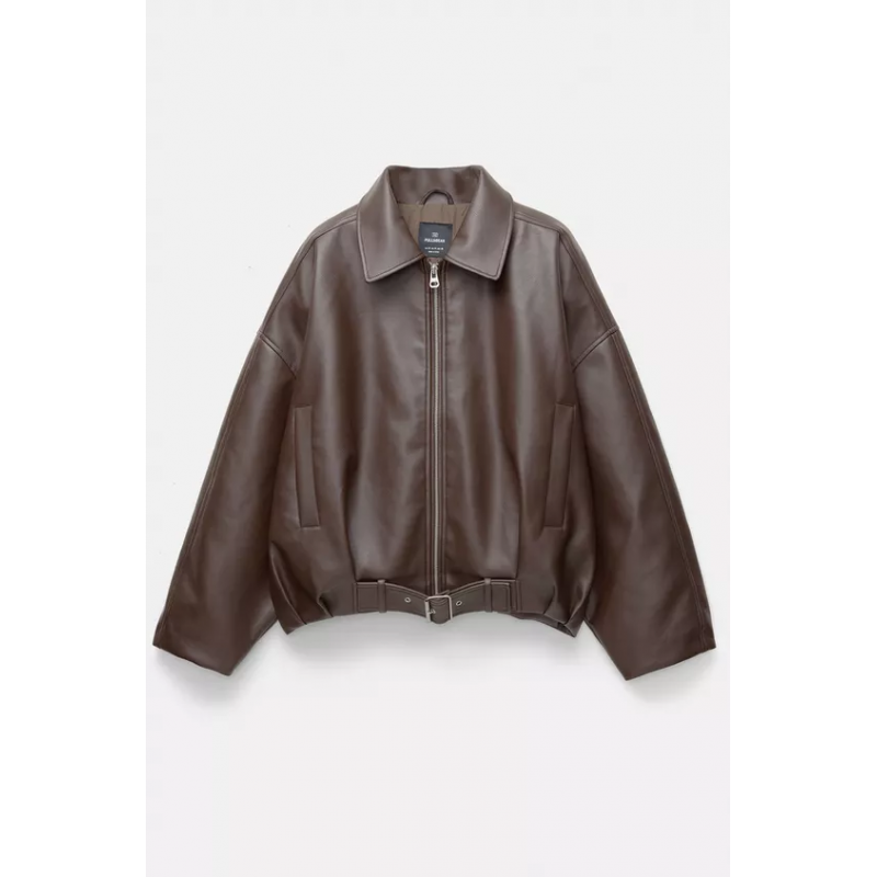 Veste bomber similicuir
