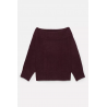 Pull bardot en maille douce