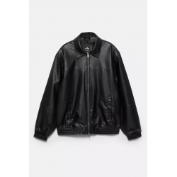 Blouson simillicuir volume