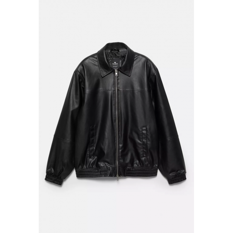 Blouson simillicuir volume