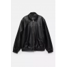 Blouson simillicuir volume