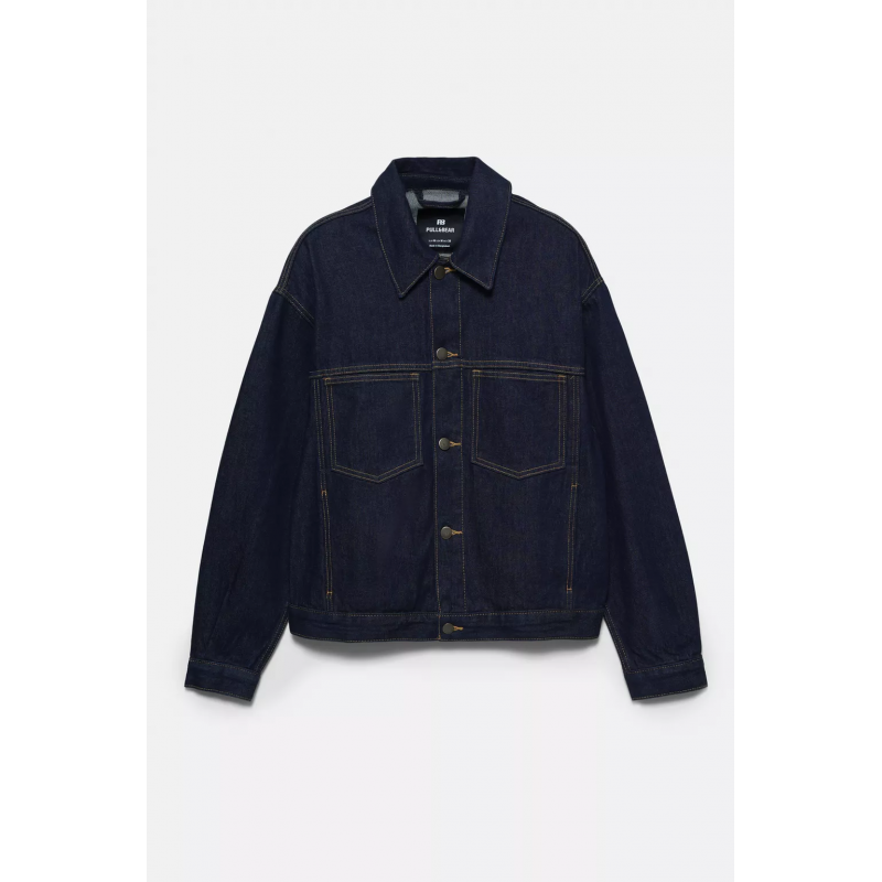 Veste en jean trucker