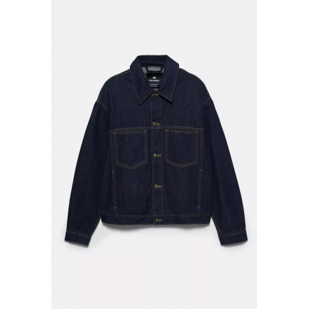 Veste en jean trucker