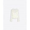 T-shirt manche longue dentelle