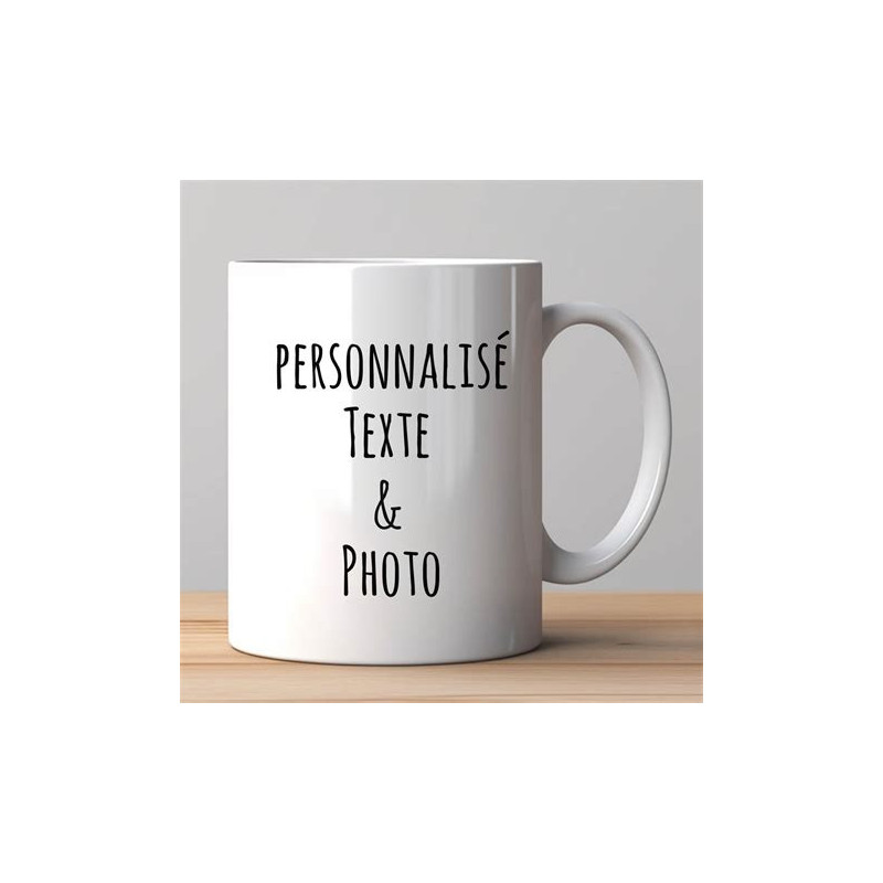 Mug personnalisable